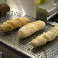 Baguettes, with amateur shaping.