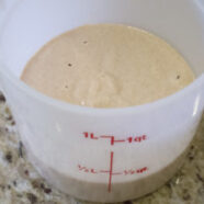 Birth: 200g water, 150g flour