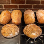Six good loaves, to be served.