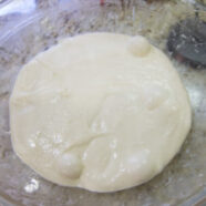 2nd try: pre-shaped dough has signs of life.