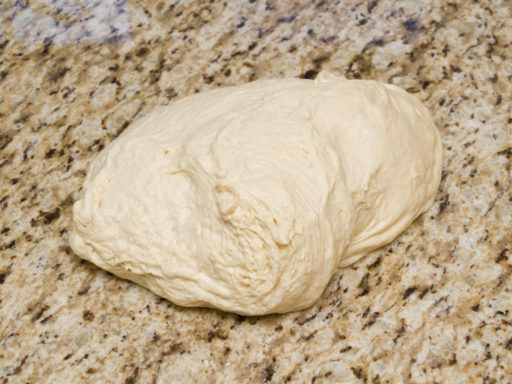 Dough ready to be shaped.